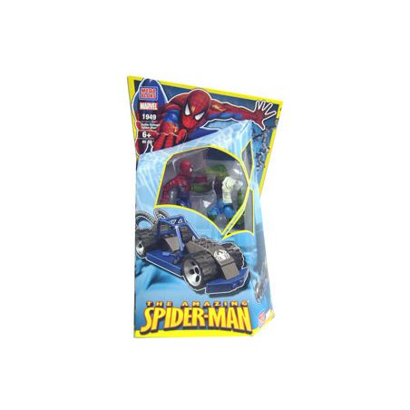 MEGA BLOKS 1949-2 non  NGƯỜI NHỆN VÀ CON THẰN LẰN bộ đồ chơi xếp lắp ráp ghép mô hình Marvel Super Heroes VEHICLE WITH LIZARD Siêu Anh Hùng Marvel