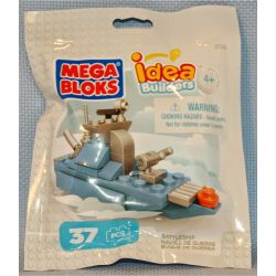 MEGA BLOKS 3745 non  TÀU CHIẾN bộ đồ chơi xếp lắp ráp ghép mô hình Creator BATTLESHIP Sáng Tạo 37 khối