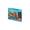 MEGA BLOKS CNF43 non  GREASE PIT GARAGE ™ bộ đồ chơi xếp lắp ráp ghép mô hình Mini Racing Pacemaker GREASE PIT GARAGE™ Đua Xe Mini 168 khối