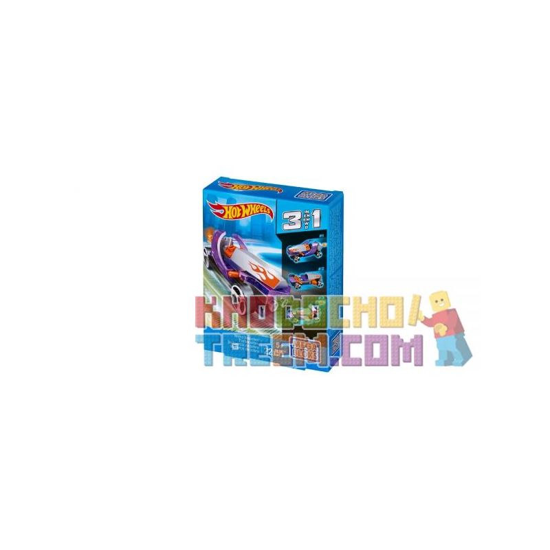 MEGA BLOKS CNF35 non Lego NITRO BOOSTER ™ bộ đồ chơi xếp lắp ráp ghép mô hình Mini Racing Pacemaker NITRO BOOSTER™ Đua Xe Mini 22 khối