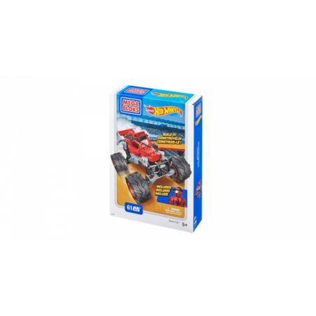 MEGA BLOKS 91778 non  DUNE IT UP ™ bộ đồ chơi xếp lắp ráp ghép mô hình Mini Racing Pacemaker DUNE IT UP™ Đua Xe Mini 61 khối