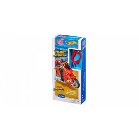 MEGA BLOKS 91771 non  WHEELIE RACER. bộ đồ chơi xếp lắp ráp ghép mô hình Mini Racing Pacemaker Đua Xe Mini 17 khối