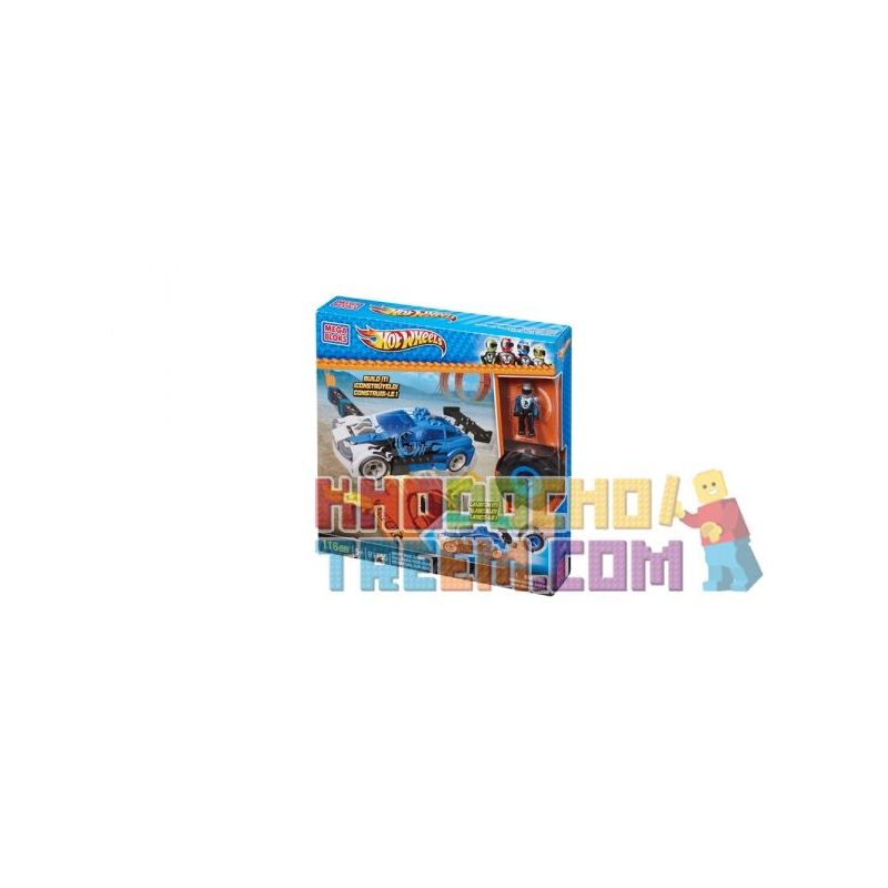 MEGA BLOKS 91755 non Lego MÀI ĐƯỜNG RAY TRÔI bộ đồ chơi xếp lắp ráp ghép mô hình Mini Racing Pacemaker DRIFT RAIL GRIND Đua Xe Mini 116 khối