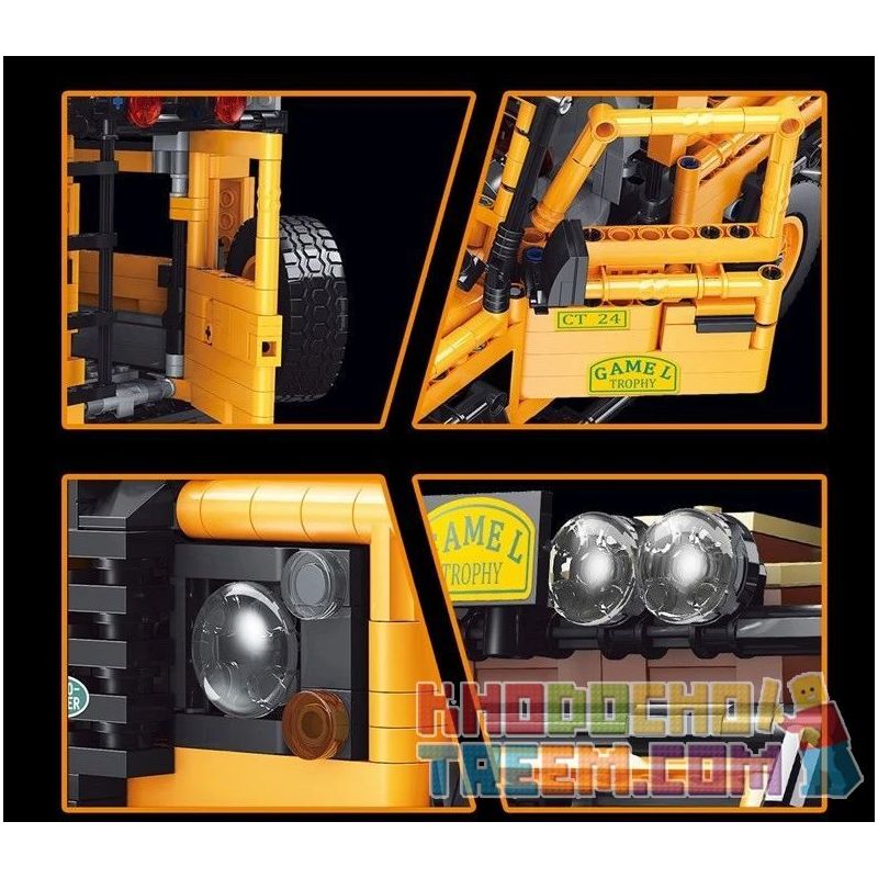 SHENZHEN RAEL ENTERTAINMENT LE-J908 J908 LEJ908 non  LUJI GUARD. bộ đồ chơi xếp lắp ráp ghép mô hình  LANDROVER DEFENDER Kỹ Thuật Công Nghệ Cao Mô Hình Phương Tiện 2126 khối