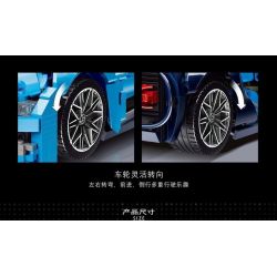 SHENZHEN RAEL ENTERTAINMENT 50028 non  BUGATTI CHIRON. bộ đồ chơi xếp lắp ráp ghép mô hình  Kỹ Thuật Công Nghệ Cao Mô Hình Phương Tiện 1233 khối