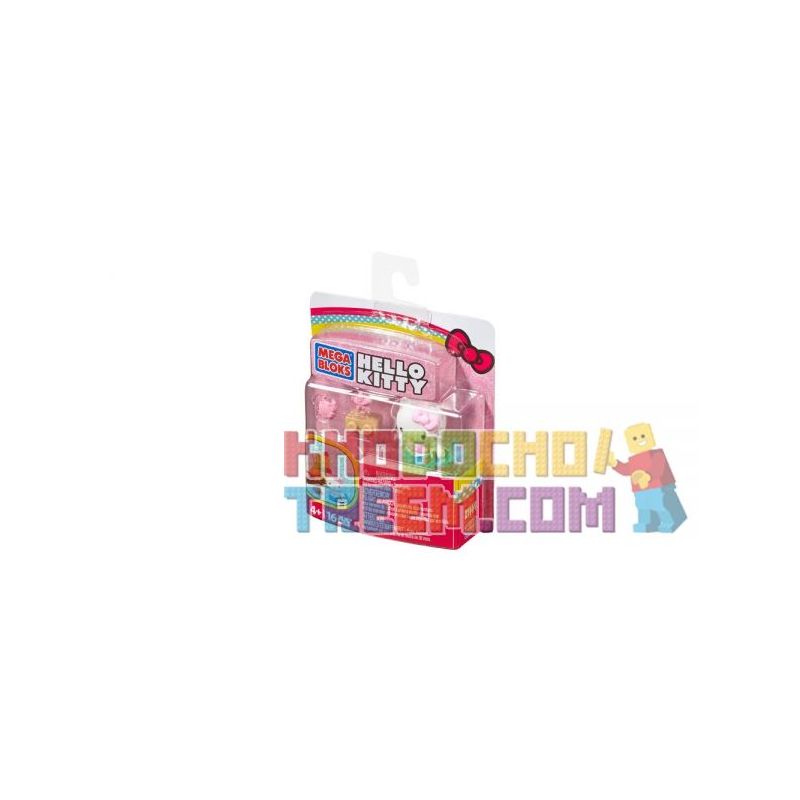 MEGA BLOKS CND54 non Lego MỸ NHÂN NGƯ bộ đồ chơi xếp lắp ráp ghép mô hình Hello Kitty MERMAID 16 khối