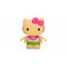 MEGA BLOKS CND52 non  PHONG CÁCH HAWAII bộ đồ chơi xếp lắp ráp ghép mô hình Hello Kitty HAWAII TIKI 17 khối