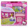 MEGA BLOKS 10879 non  THỜI GIAN TẬP THỂ DỤC! bộ đồ chơi xếp lắp ráp ghép mô hình Hello Kitty WORKOUT TIME! 24 khối
