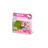 MEGA BLOKS 10856 10926 non  LỚP HỌC NGHỆ THUẬT bộ đồ chơi xếp lắp ráp ghép mô hình Hello Kitty ART CLASS 14 khối