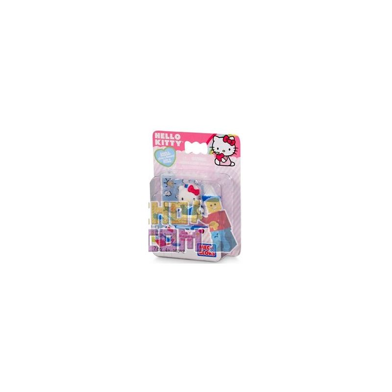 MEGA BLOKS 10812 non Lego THỦY THỦ bộ đồ chơi xếp lắp ráp ghép mô hình Hello Kitty SAILOR 7 khối