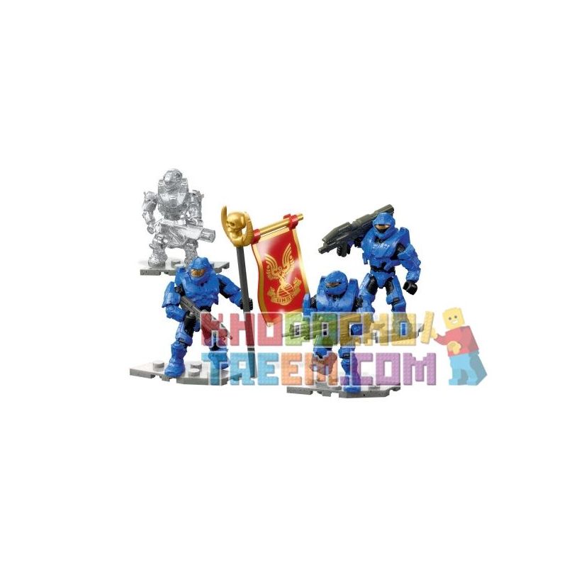 MEGA BLOKS FNR84 non Lego SPARTAN CTF BASK CRASHERS bộ đồ chơi xếp lắp ráp ghép mô hình Computer Games SPARTAN CTF BASE CRASHERS Trò Chơi 87 khối