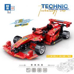 GOGO 67126 ZHEGAO QL0470 0470 non  XE ĐUA CÔNG THỨC MỘT tỷ lệ 1:18 bộ đồ chơi xếp lắp ráp ghép mô hình  F1 WORLD GRAND PRIX Kỹ Thuật Công Nghệ Cao Mô Hình Phương Tiện 458 khối