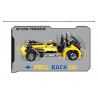 ZHEGAO QL0463 0463 non  CARTERHAM BẢY XE ĐÀO TẠO bộ đồ chơi xếp lắp ráp ghép mô hình  CAR NUMBER 7 Kỹ Thuật Công Nghệ Cao Mô Hình Phương Tiện 380 khối