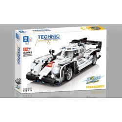 YIMU YM-105 non  PORSCHE 919 XE ĐUA bộ đồ chơi xếp lắp ráp ghép mô hình  919 RACING CAR Kỹ Thuật Công Nghệ Cao Mô Hình Phương Tiện 440 khối