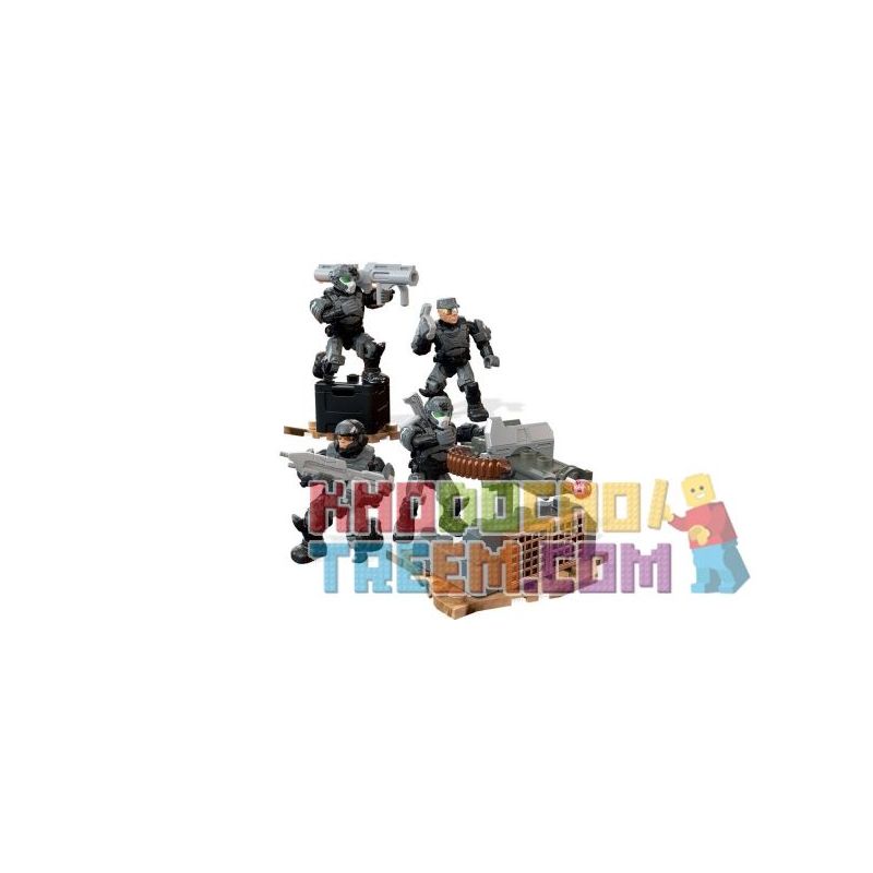 MEGA BLOKS FMM87 non Lego ONI COMMANDO. bộ đồ chơi xếp lắp ráp ghép mô hình Computer Games ONI STRIKE TEAM Trò Chơi 106 khối