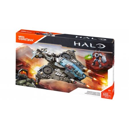 MEGA BLOKS FDY53 non  CUỘC TẤN CÔNG CỦA ONG BẮP CÀY VÙNG CHIẾN SỰ bộ đồ chơi xếp lắp ráp ghép mô hình Computer Games WARZONE WASP ASSAULT Trò Chơi 632 khối