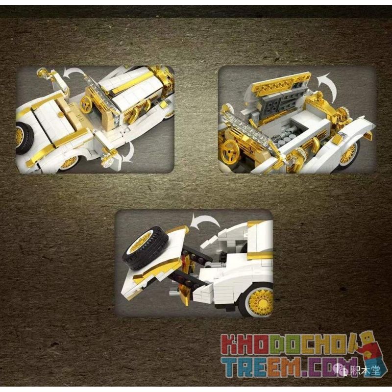 MouldKing 10003 Mould King 10003 non  XE CỔ HOÀI K500 bộ đồ chơi xếp lắp ráp ghép mô hình  Kỹ Thuật Công Nghệ Cao Mô Hình Phương Tiện 868 khối