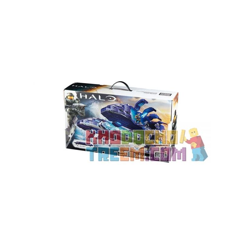 MEGA BLOKS DPJ95 non Lego SAO LEAGUE SPIRIT ĐĂNG NHẬP TÀU bộ đồ chơi xếp lắp ráp ghép mô hình Computer Games COVENANT SPIRIT DROPSHIP Trò Chơi 2281 khối