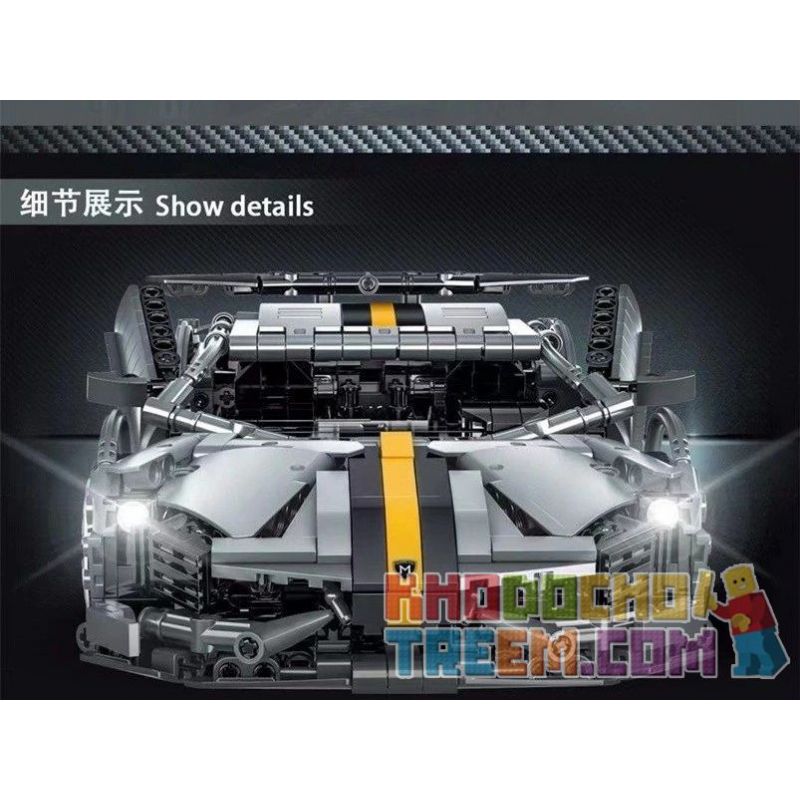 MorkModel 023015 Mork Model 023015 non  LAMBORGHINI BAT 1:14. tỷ lệ 1:14 bộ đồ chơi xếp lắp ráp ghép mô hình  LAMBORGHINI MURCIELAGO Kỹ Thuật Công Nghệ Cao Mô Hình Phương Tiện 1337 khối