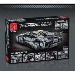 MorkModel 023015 Mork Model 023015 non  LAMBORGHINI BAT 1:14. tỷ lệ 1:14 bộ đồ chơi xếp lắp ráp ghép mô hình  LAMBORGHINI MURCIELAGO Kỹ Thuật Công Nghệ Cao Mô Hình Phương Tiện 1337 khối