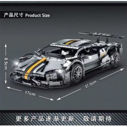 MorkModel 023015 Mork Model 023015 non  LAMBORGHINI BAT 1:14. tỷ lệ 1:14 bộ đồ chơi xếp lắp ráp ghép mô hình  LAMBORGHINI MURCIELAGO Kỹ Thuật Công Nghệ Cao Mô Hình Phương Tiện 1337 khối