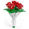 QIZHILE 90015 non  LỜI HỨA TRONG MƠ bộ đồ chơi xếp lắp ráp ghép mô hình Creator ROSE ART Sáng Tạo 474 khối