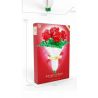 QIZHILE 90015 non  LỜI HỨA TRONG MƠ bộ đồ chơi xếp lắp ráp ghép mô hình Creator ROSE ART Sáng Tạo 474 khối