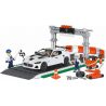 COBI 24567 non  CUỘC ĐUA MASERATI GRANTURISMO GT3 bộ đồ chơi xếp lắp ráp ghép mô hình Speed Champions Racing Cars MASERATI GRANTURISMO GT3 RACING Đua Xe Công Thức 300 khối