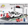 COBI 24567 non  CUỘC ĐUA MASERATI GRANTURISMO GT3 bộ đồ chơi xếp lắp ráp ghép mô hình Speed Champions Racing Cars MASERATI GRANTURISMO GT3 RACING Đua Xe Công Thức 300 khối