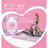 MouldKing 10022 Mould King 10022 non  CUỐN SÁCH TỎ TÌNH LÃNG MẠN CÂU CHUYỆN YÊU bộ đồ chơi xếp lắp ráp ghép mô hình A ROMANTIC LOVE STORY 889 khối