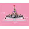 MouldKing 10022 Mould King 10022 non  CUỐN SÁCH TỎ TÌNH LÃNG MẠN CÂU CHUYỆN YÊU bộ đồ chơi xếp lắp ráp ghép mô hình A ROMANTIC LOVE STORY 889 khối