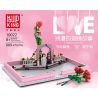 MouldKing 10022 Mould King 10022 non  CUỐN SÁCH TỎ TÌNH LÃNG MẠN CÂU CHUYỆN YÊU bộ đồ chơi xếp lắp ráp ghép mô hình A ROMANTIC LOVE STORY 889 khối
