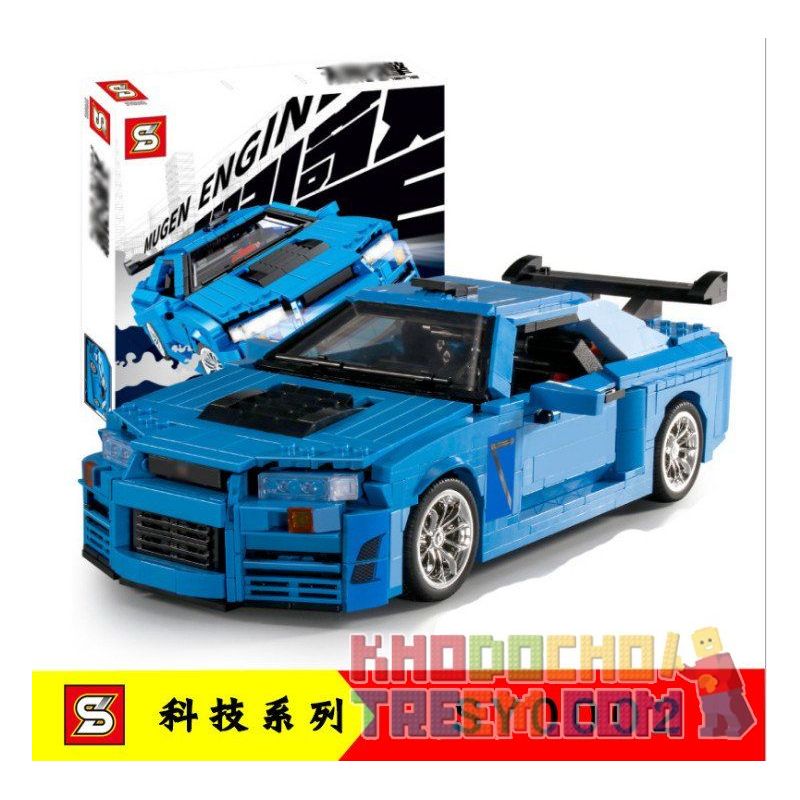 LOZ 2028 C0002 0002 Xếp hình kiểu Nanoblock LOZ ELECTRIC AMUSEMENT PARK Electric Amusement Park Roller Coaster Tàu Lượn Siêu Tốc động Cơ Pin 785 khối có động cơ pin