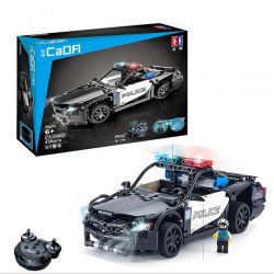 DOUBLEE CADA C51006 51006 C51006D 51006D non  XE CẢNH SÁT bộ đồ chơi xếp lắp ráp ghép mô hình  GT POLICE CAR Kỹ Thuật Công Nghệ Cao Mô Hình Phương Tiện 430 khối