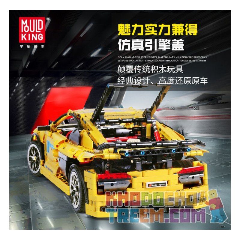 DK 2103 LIN07 0023 MouldKing 13127 Mould King 13127 REBRICKABLE MOC-4463 4463 MOC4463 non  AUDI R8 V10 1:10 tỷ lệ 1:10 bộ đồ chơi xếp lắp ráp ghép mô hình  AUDI R8 V10 SECOND GENERATION Kỹ Thuật Công Nghệ Cao Mô Hình Phương Tiện 1839 khối DK 2103 LIN07 0023 MouldKing 13127 Mould King 13127 REBRICKABLE MOC-4463 4463 MOC4463 non  AUDI R8 V10 1:10 tỷ lệ 1:10 bộ đồ chơi xếp lắp ráp ghép mô hình  AUDI R8 V10 SECOND GENERATION Kỹ Thuật Công Nghệ Cao Mô Hình Phương Tiện 1839 khối