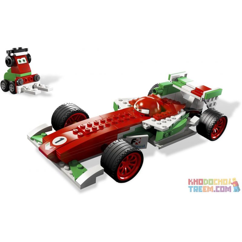 NOT Lego ULTIMATE BUILD FRANCESCO 8678 Bela 10014 Lari 10014 xếp lắp ráp ghép mô hình ULTIMATE BUILD FRANCESCO BẢN DỰNG CUỐI CÙNG Ô TÔ NGÔI SAO ĐANG LÊN TỐI THƯỢNG Cars Vương Quốc Xe Hơi 196 khối