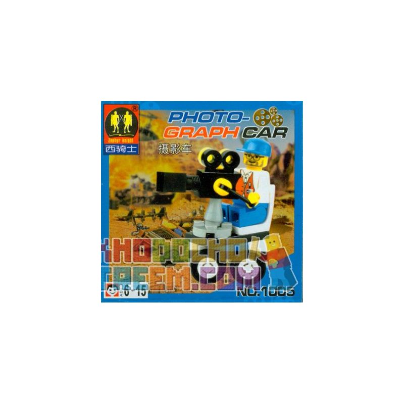 NOT Lego EXPLOSION STUDIO 1352 ZEPHYR KNIGHT 1005 xếp lắp ráp ghép mô hình XƯỞNG NỔ NỔ Studios Phim Trường 233 khối