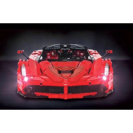 QIZHILE 23032 non  FERRARI LAFERRARI. bộ đồ chơi xếp lắp ráp ghép mô hình  Kỹ Thuật Công Nghệ Cao Mô Hình Phương Tiện 2668 khối