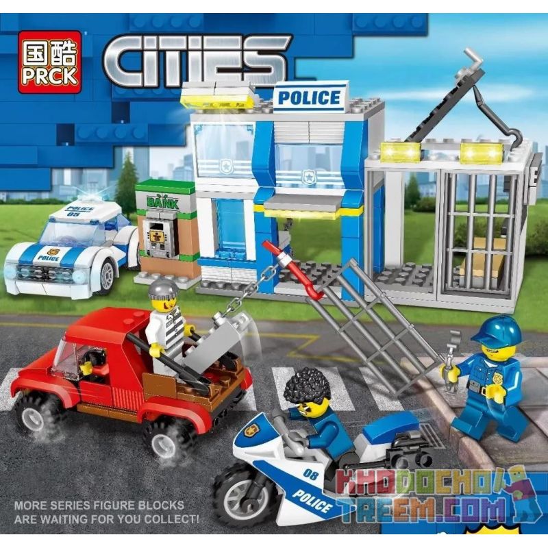 NOT Lego CITY 60270 Police Brick Box Police Series Box , PRCK 65015 Xếp ...