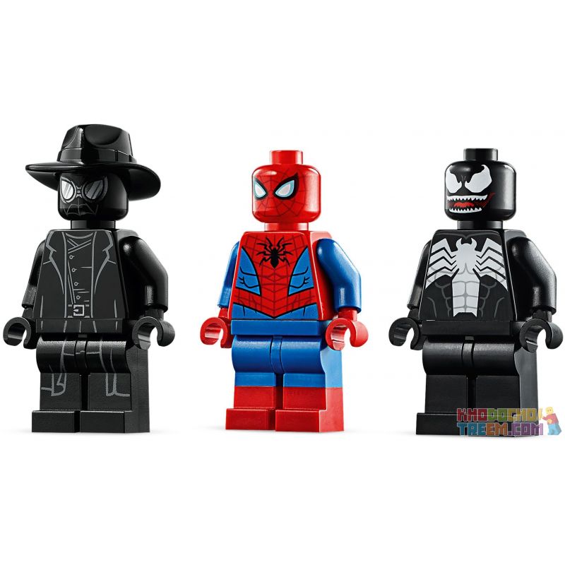 NOT Lego Marvel Super Heroes 76150 Spiderjet Vs. Venom Mech Spiderman Jet  Vs Venom Mech , LARI 11500 SHENG YUAN SY SY1484C 1484C Xếp hình Spiderjet  Và Venom Mech giá sốc rẻ nhất