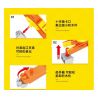 SEMBO 704030 non  KÌM MÁY NÂNG bộ đồ chơi xếp lắp ráp ghép mô hình Miscellaneous MULTI FUNCTION DISMANTING SET Lung Tung 2 khối