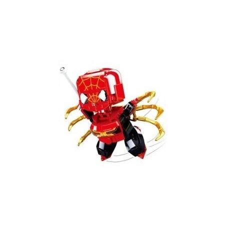 SLUBAN M38-B0761O B0761O 0761O M38B0761O 38-B0761O non  PHIÊN BẢN Q CỦA NGƯỜI NHỆN bộ đồ chơi xếp lắp ráp ghép mô hình Super Heroes QBRICKS Siêu Nhân Anh Hùng 162 khối