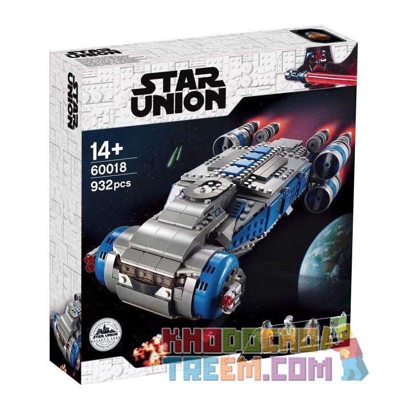 NOT Lego RESISTANCE I-TS TRANSPORT 75293 60018 xếp lắp ráp ghép mô hình LỰC CẢN I-TS VẬN CHUYỂN TẢI KHÁNG CHIẾN Star Wars Chiến Tranh Giữa Các Vì Sao 932 khối