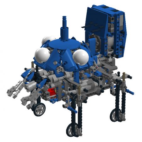 REBRICKABLE MOC-0177 0177 MOC0177 non  XE NGỰA TACHIK bộ đồ chơi xếp lắp ráp ghép mô hình  GHOST IN THE SHELL - TACHIKOMA Kỹ Thuật Công Nghệ Cao Mô Hình Phương Tiện 919 khối