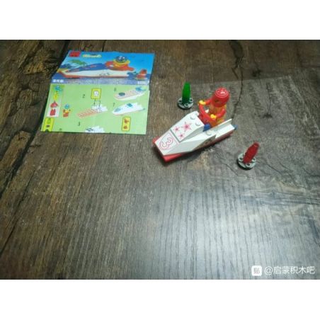 Enlighten 9606 Qman 9606 non  THUYỀN MÁY bộ đồ chơi xếp lắp ráp ghép mô hình Motorcycle Motorbike BOAT Xe Hai Bánh