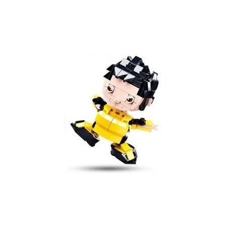 SLUBAN M38-B0761T B0761T 0761T M38B0761T 38-B0761T non  Q XIAOLONG. bộ đồ chơi xếp lắp ráp ghép mô hình Brickheadz QBRICKS Nhân Vật Đầu To 181 khối