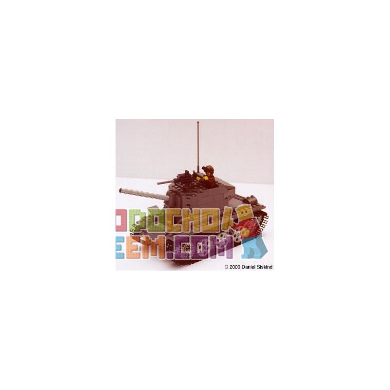 BRICKMANIA 201 non Lego XE TĂNG MK1 TRONG THẾ CHIẾN II bộ đồ chơi xếp lắp ráp ghép mô hình Military Army WW2 TANK MK1 Quân Sự Bộ Đội 419 khối