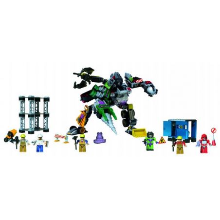 KRE-O 36951 non  CẢNH HỦY DIỆT HERCULES bộ đồ chơi xếp lắp ráp ghép mô hình Movie & Game DESTRUCTION SITE DEVASTATOR Phim Và Trò Chơi 560 khối