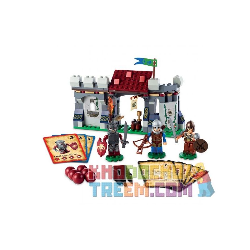 KRE-O A6740 6740 Xếp hình kiểu Lego GAMES Battle Outpost Dragon And Dungeon Fighting Sentry Tiền đồn Chiến đấu 176 khối KRE-O A6740 6740 Xếp hình kiểu Lego GAMES Battle Outpost Dragon And Dungeon Fighting Sentry Tiền đồn Chiến đấu 176 khối