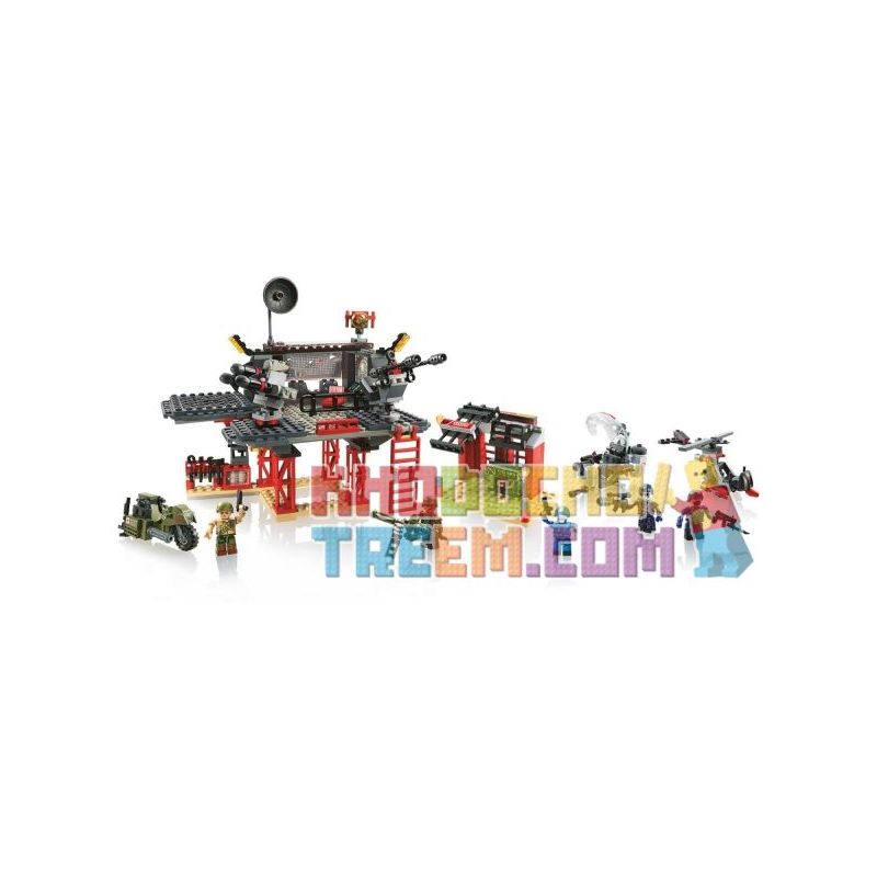 KRE-O A3365 3365 Xếp hình kiểu Lego Battle Platform Attack Special Forces Combat Platform Attack Cuộc Tấn Công Nền Tảng Chiến đấu 368 khối KRE-O A3365 3365 Xếp hình kiểu Lego Battle Platform Attack Special Forces Combat Platform Attack Cuộc Tấn Công Nền Tảng Chiến đấu 368 khối